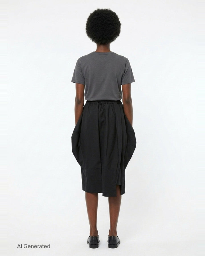 Sculptural Cocoon Skirt | Comme des Garçons | Club21 - back