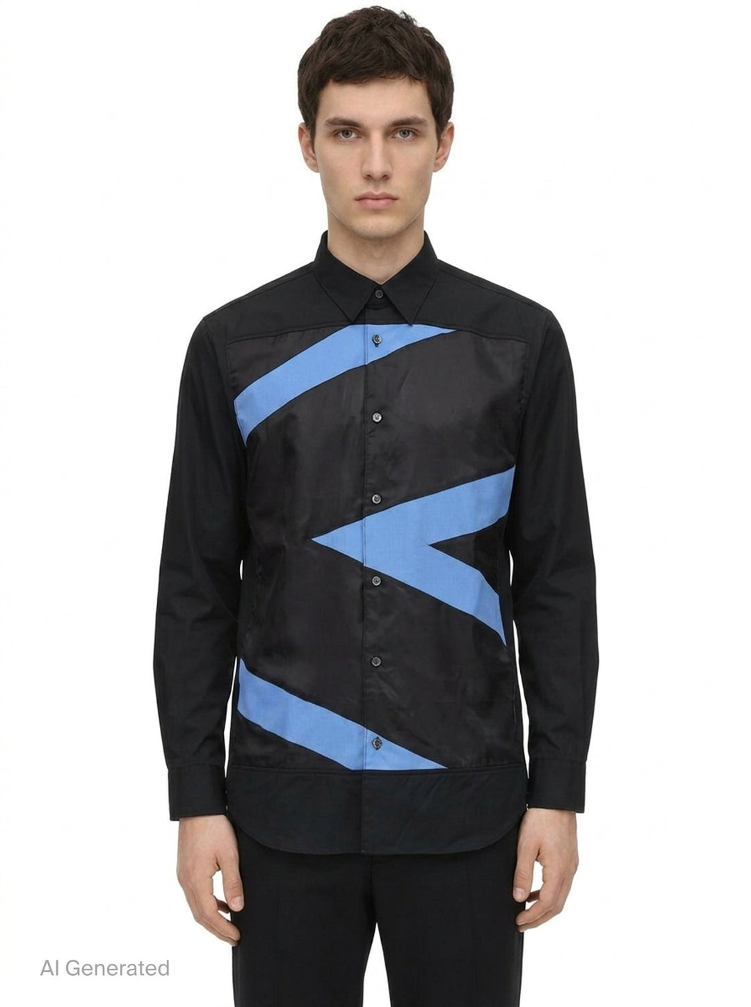 Long Sleeve Graphic Shirt | Comme des Garçons SHIRT | Club21 - front