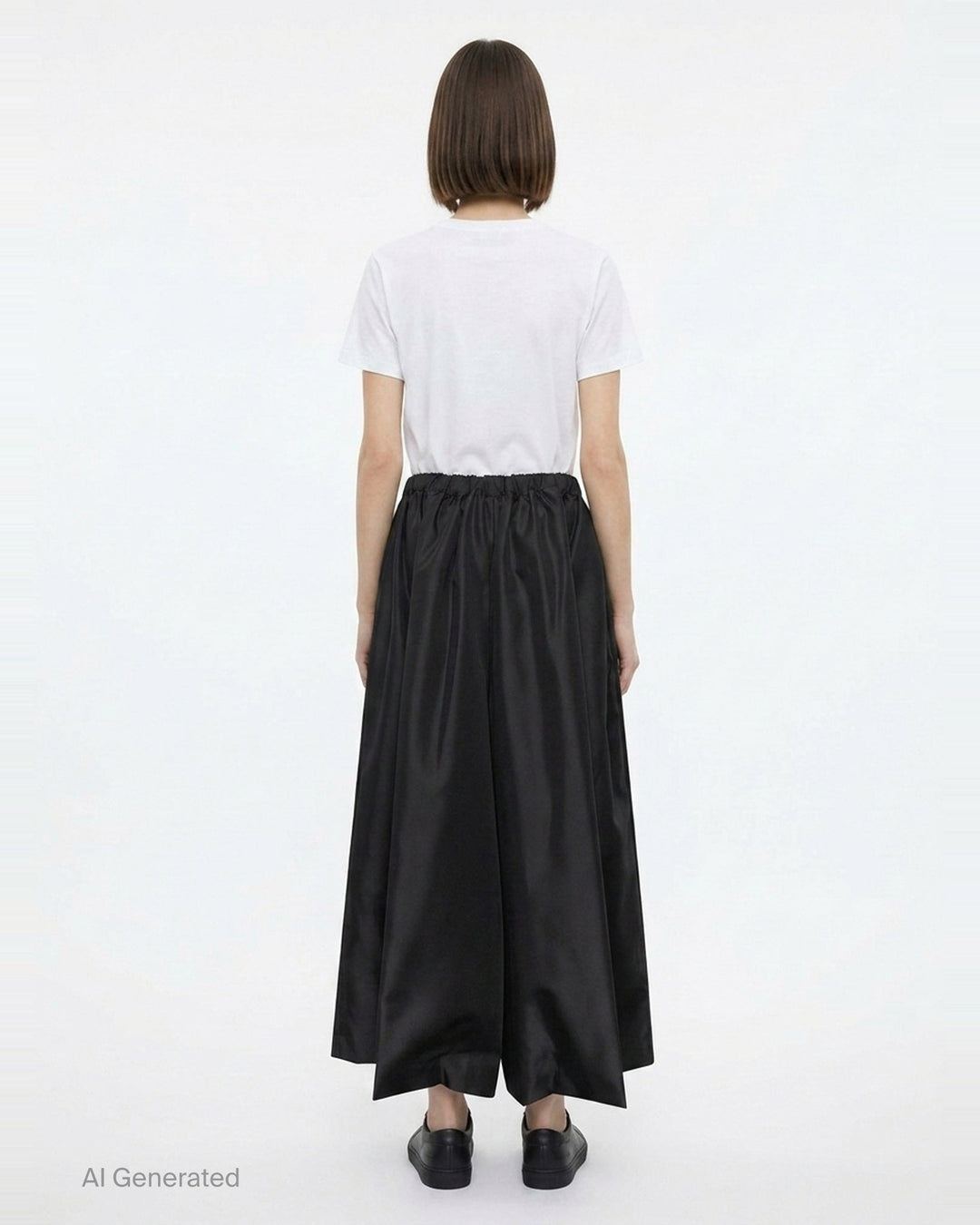 Wide-Leg Elongated Trousers | Comme des Garçons | Club21 - back
