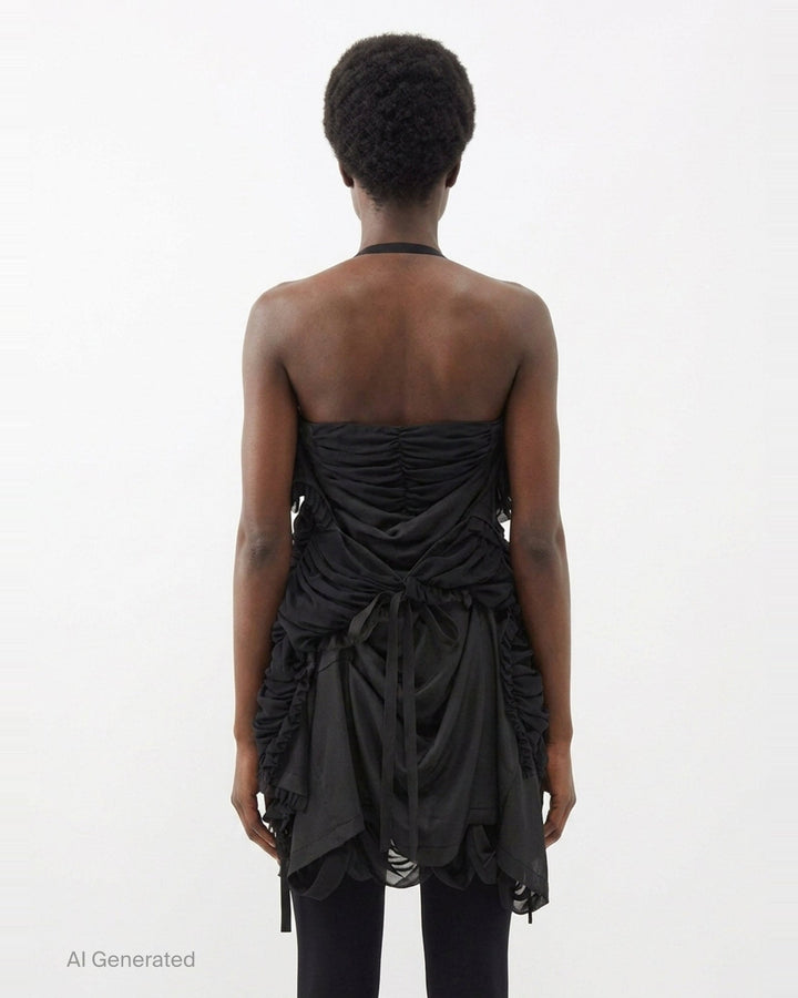Words Print Pinafore | Comme des Garçons | Club21 - back