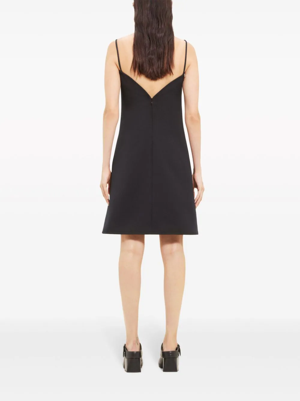 courreges-Ellipse-Twill-Dress-Black-4