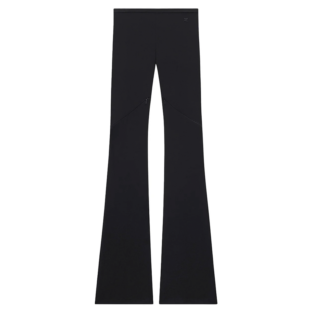 Ellipse Zip Crepe Jersey Bootcut Pants