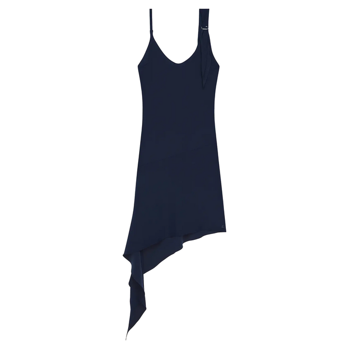 Knot Tech Crepe Dress
