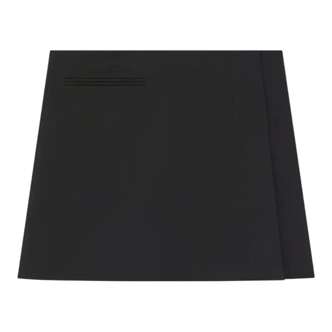 Club21 - courreges - One Minute Twill Mini Skirt - SKIRTS - Black