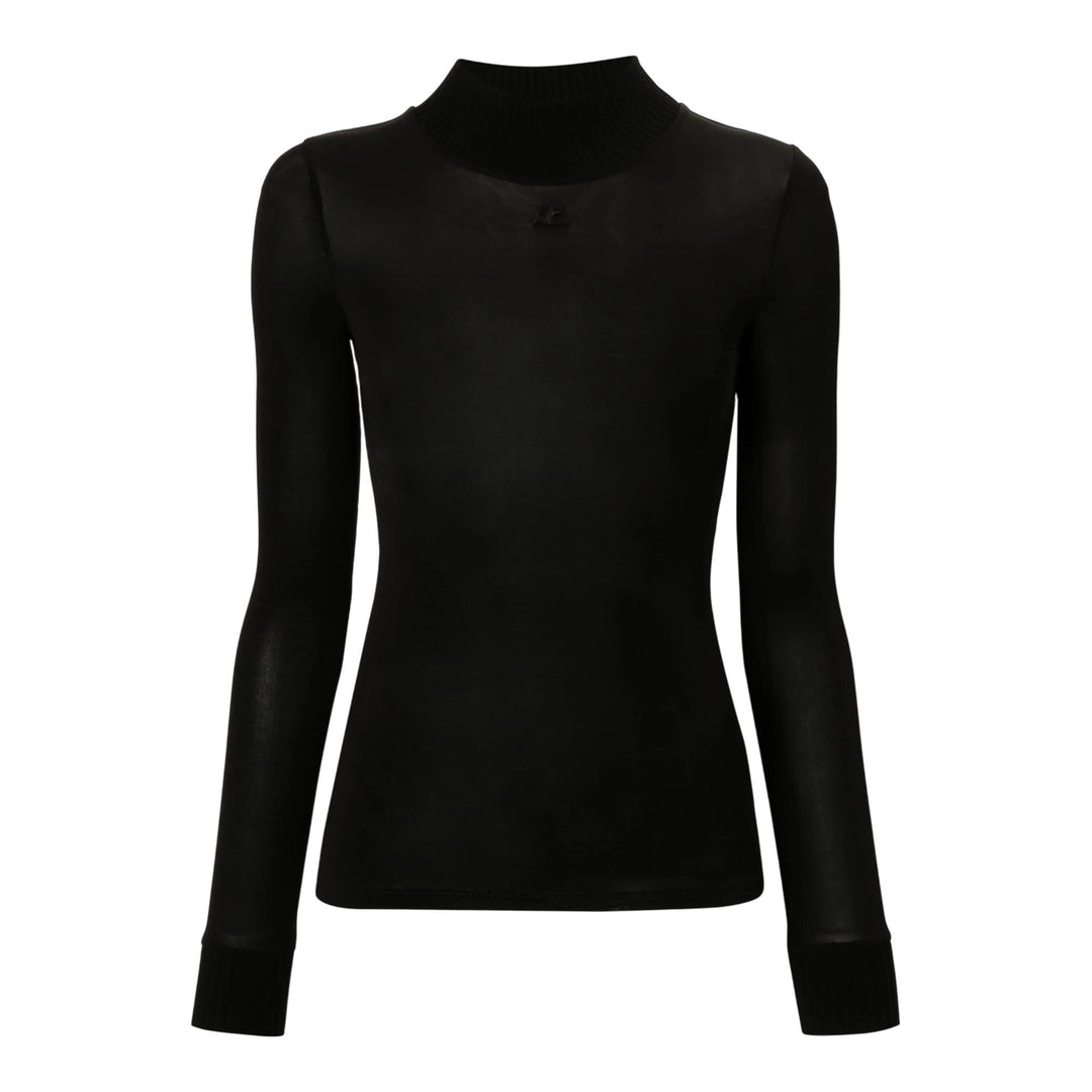 Club21 - courreges - Reedition 2Nd Skin - SHIRTS - Black