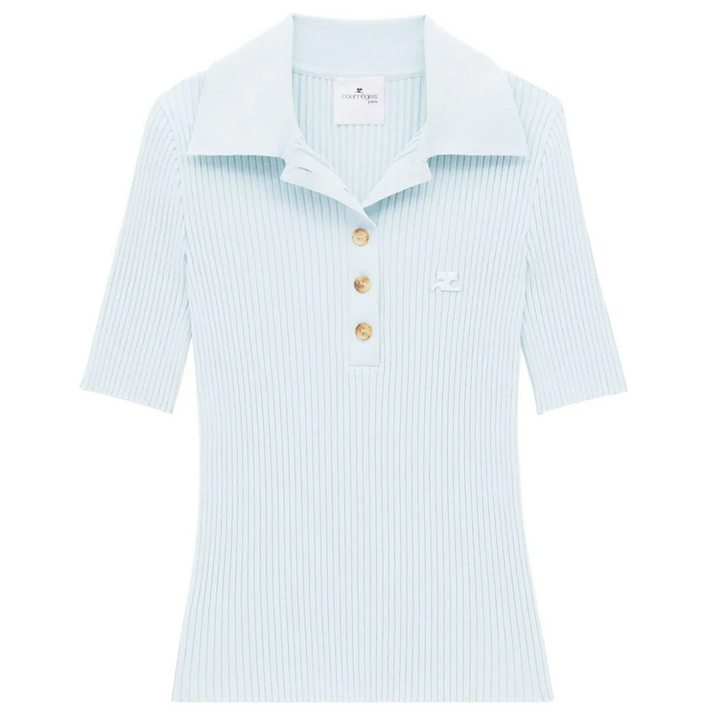 Rib Knit Polo