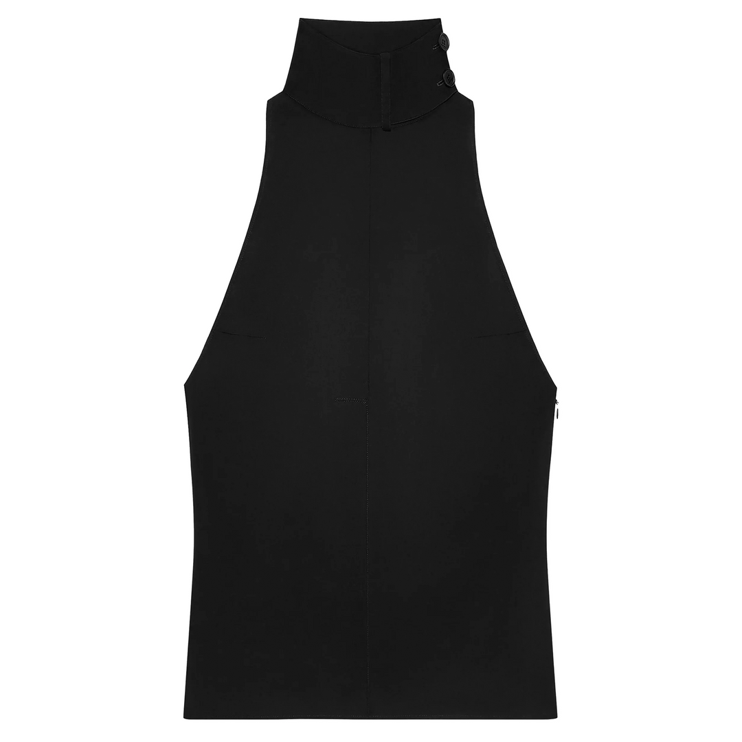 Scarf Mockneck Blouse