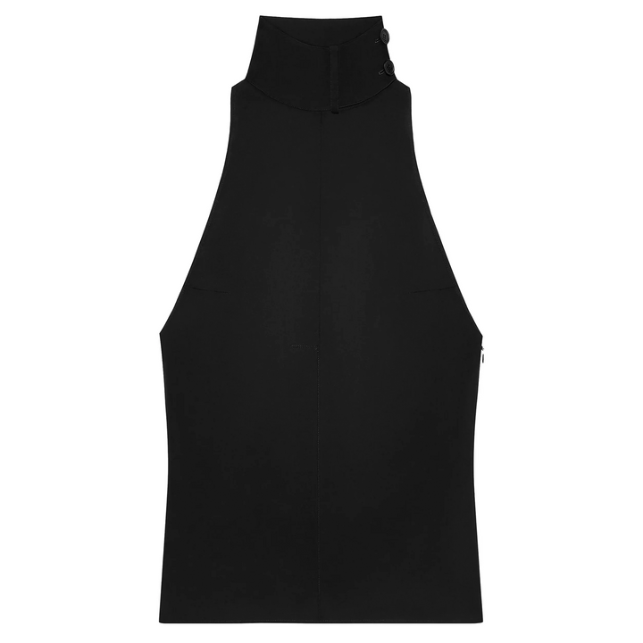 Scarf Mockneck Blouse