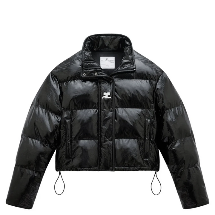 Vinyl Puffer Jacket