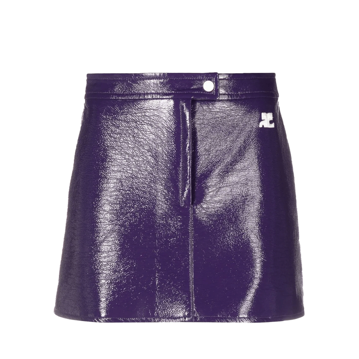 courreges_Vinyle_Reedition_Skirt_Purple