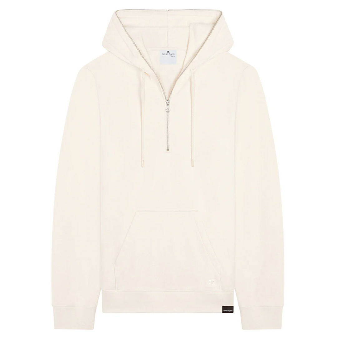 Zipped Fleece Hoodie