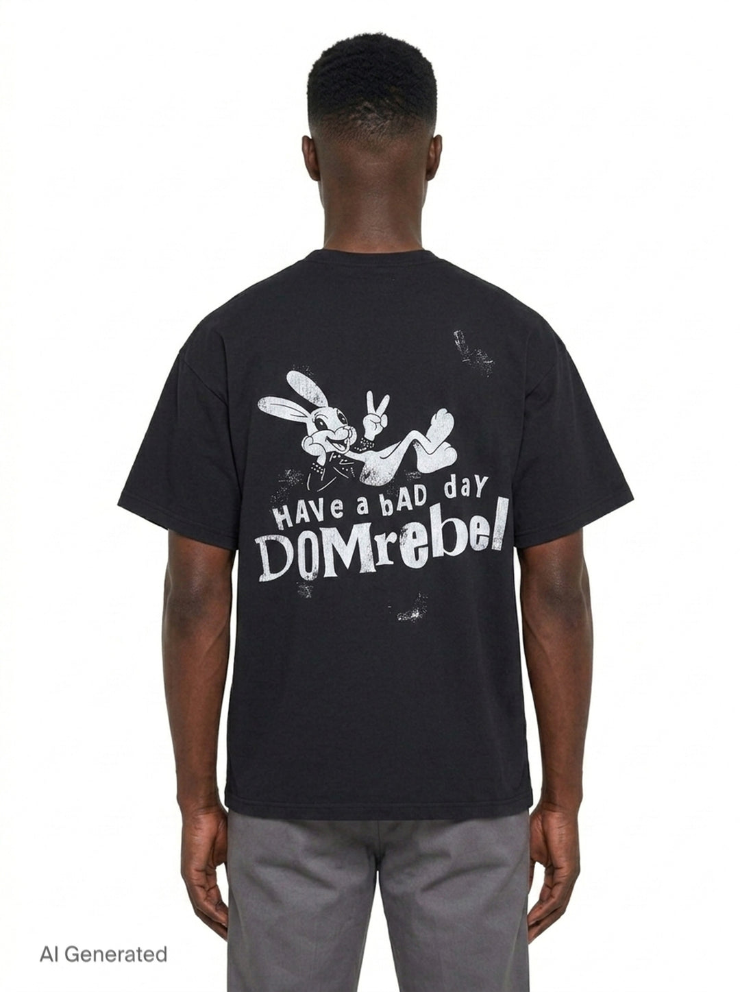 Have A Bad Day Tee | Domrebel | Club21 - back