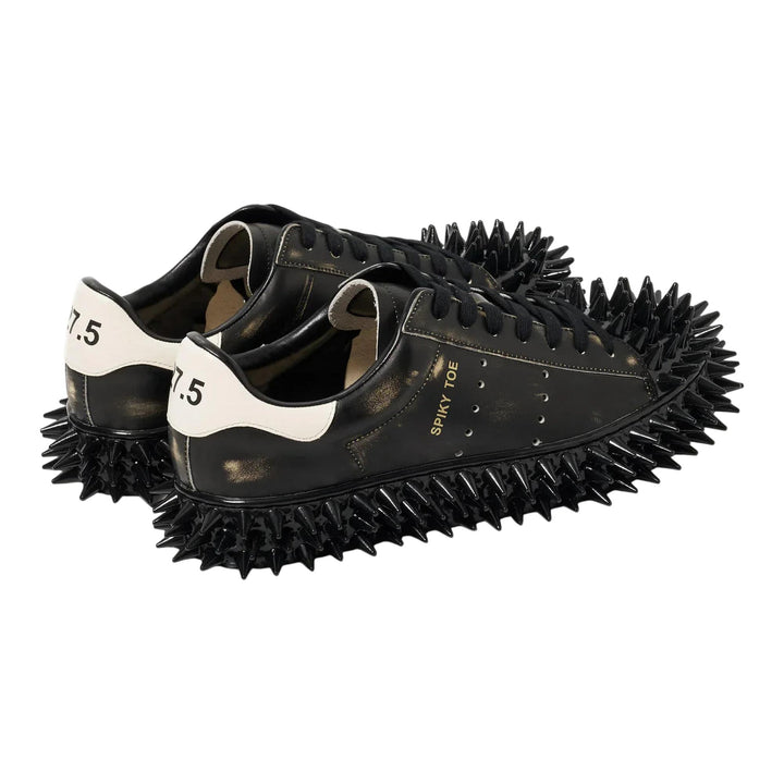 Club21 - doublet - Spiky Leather Sneaker - SNEAKERS - Black
