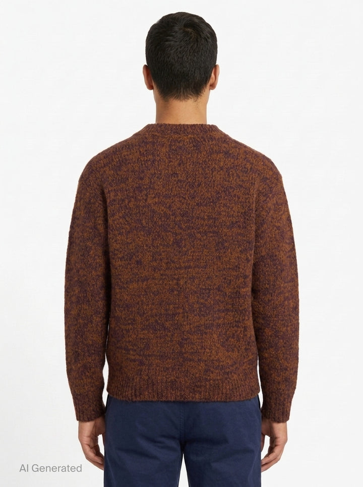 Loose Fit V-Neck Cardigan | Dries Van Noten | Club21 - back