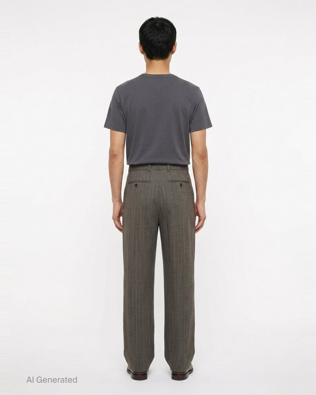 Regular Fit Straight Leg Pants | Dries Van Noten | Club21 - back