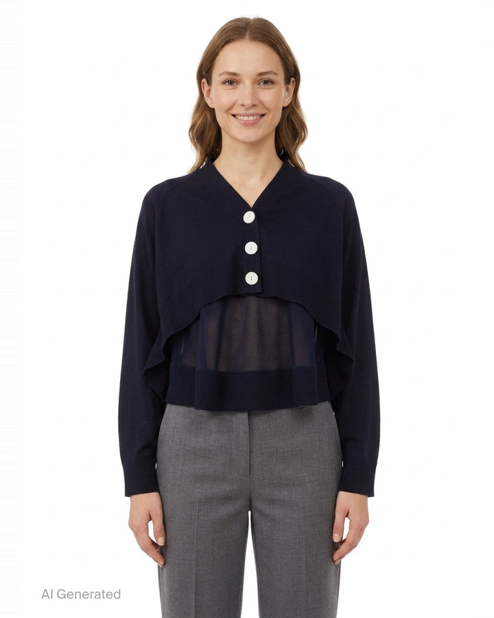 Umbrella Cardigan | Enfold | Club21 - front