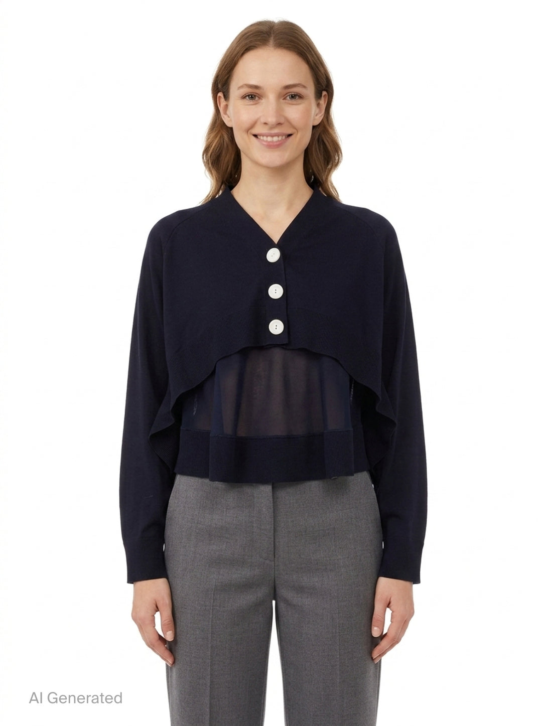Umbrella Cardigan | Enfold | Club21 - front