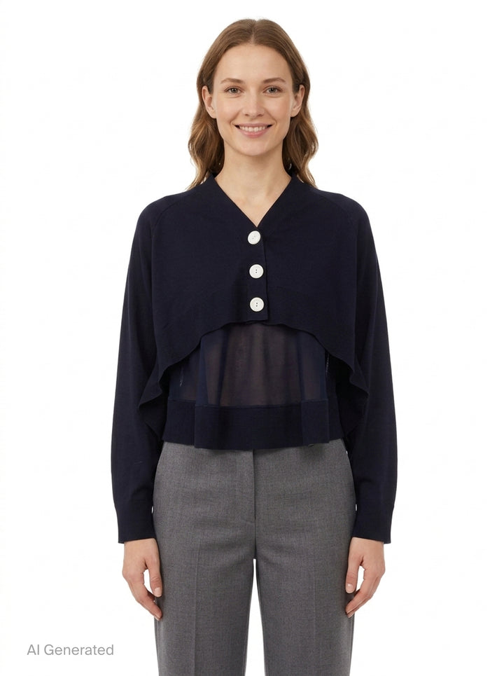 Umbrella Cardigan | Enfold | Club21 - front