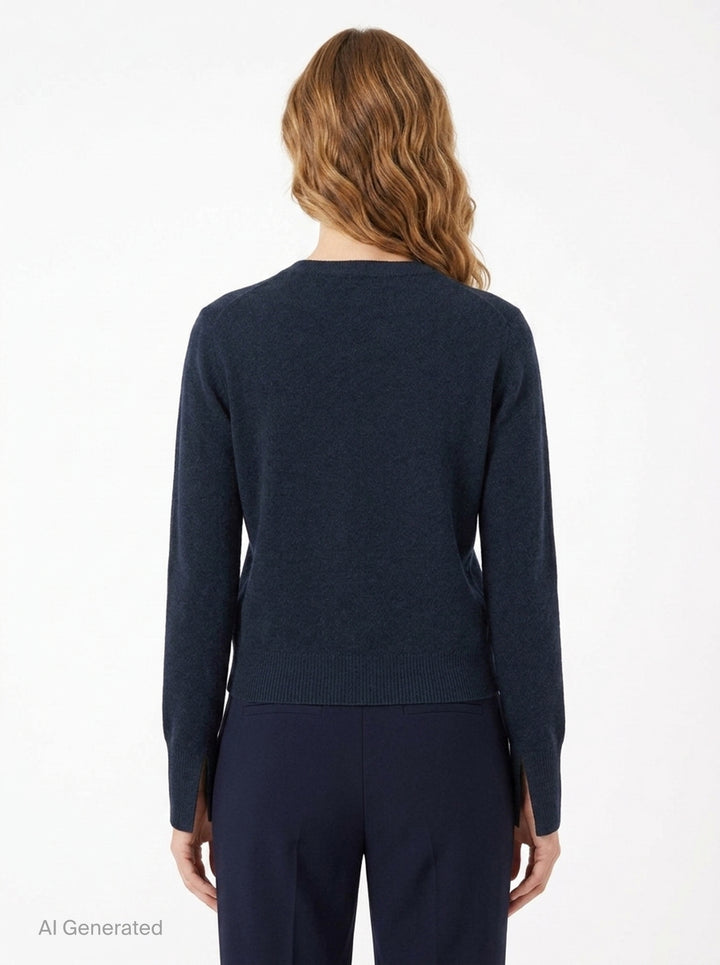 Embroidered Fitted Cardigan | Erdem | Club21 - back