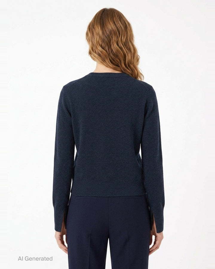 Embroidered Fitted Cardigan | Erdem | Club21 - back