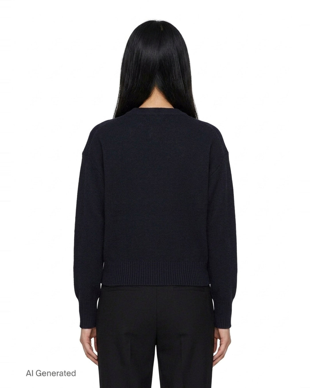 Fine Merino Wool Floral Jumper | Erdem | Club21 - back
