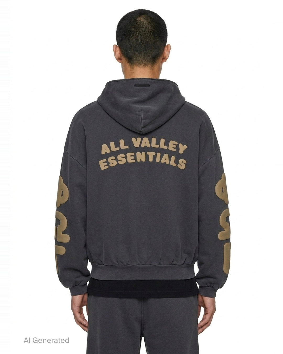90s Zip-Up Hoodie | Fear of God Essentials | Club21 - back
