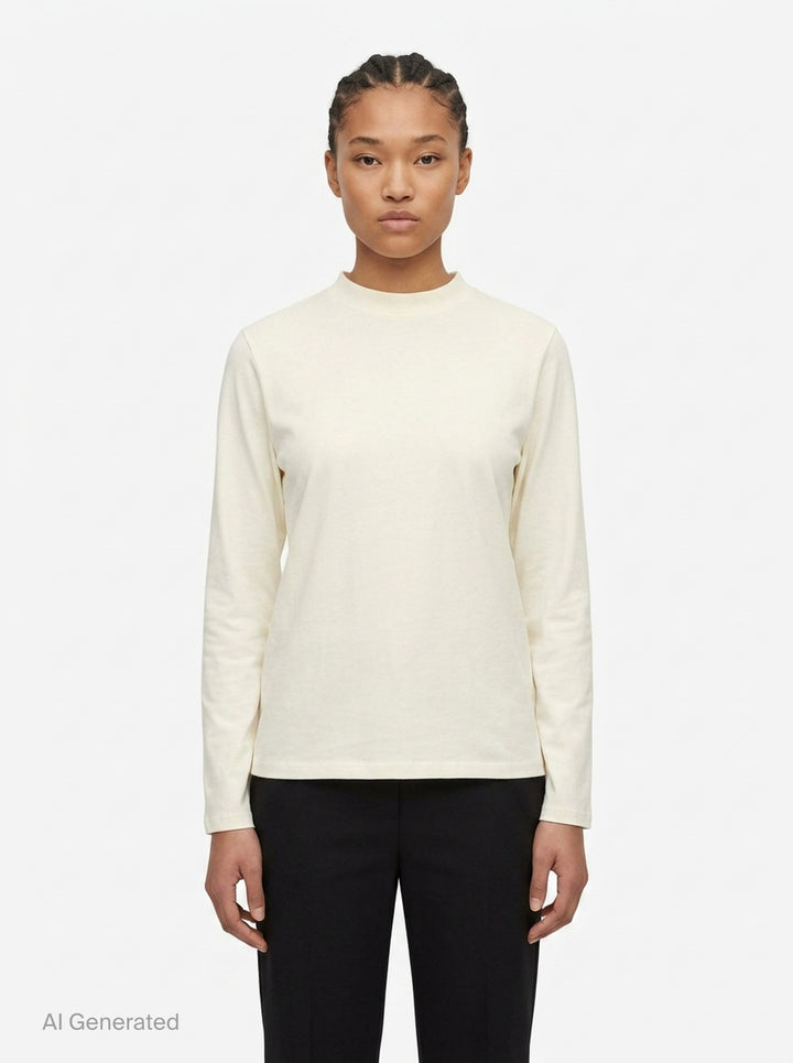 Classic Fit Long Sleeve Tee | Fear of God Essentials | Club21 - front