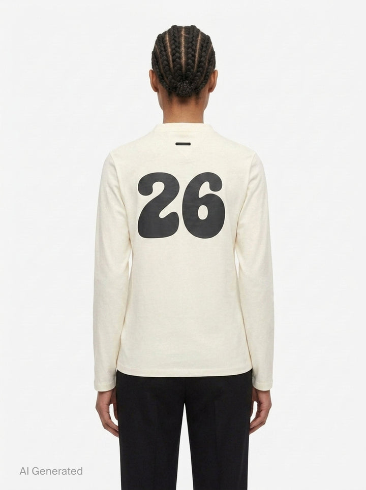 Classic Fit Long Sleeve Tee | Fear of God Essentials | Club21 - back