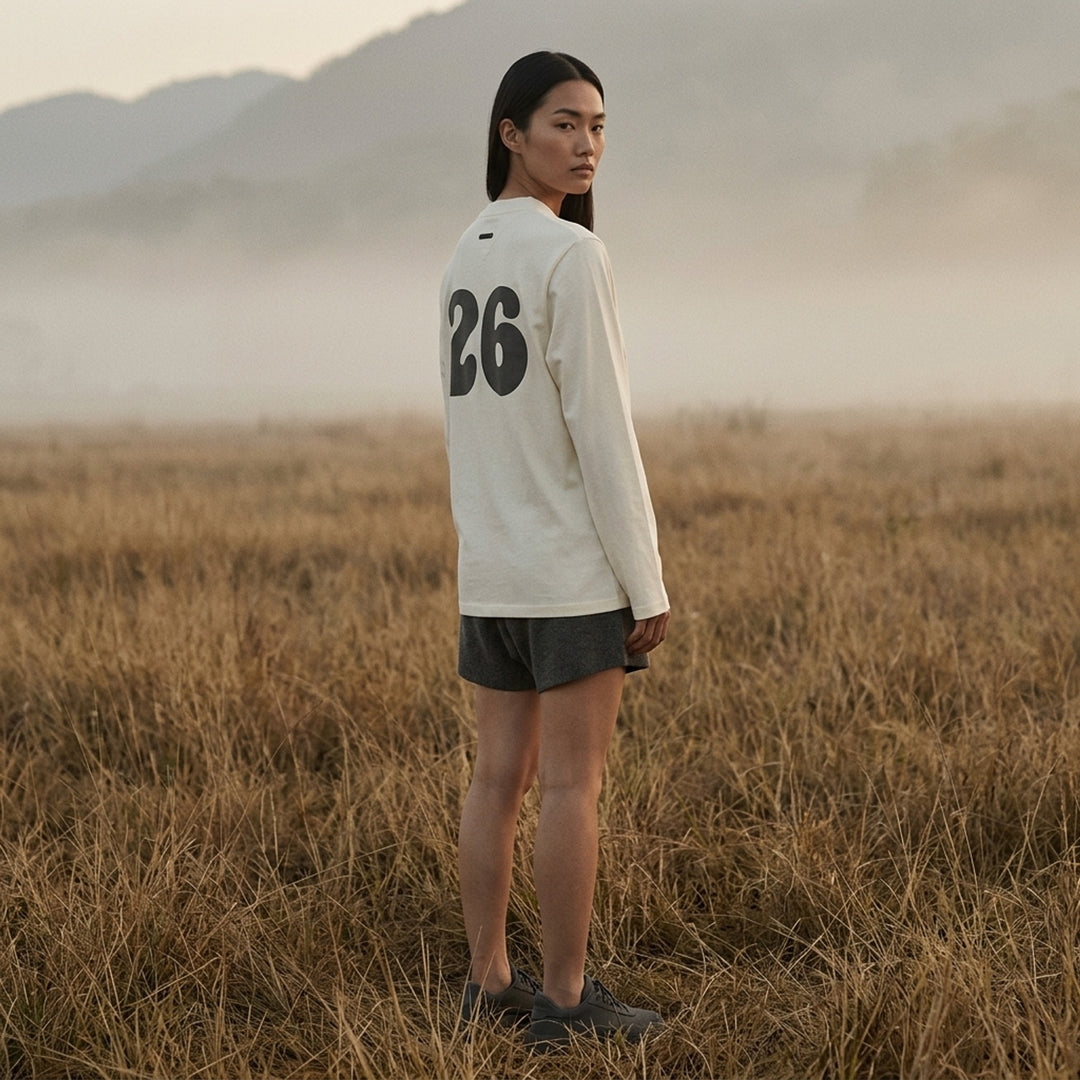 Classic Fit Long Sleeve Tee | Fear of God Essentials | Club21 - lifestyle
