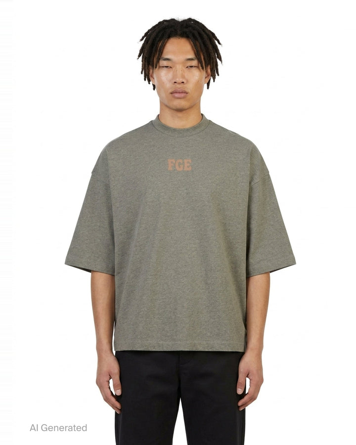 FGE Mock Neck Tee | Fear of God Essentials | Club21 - front