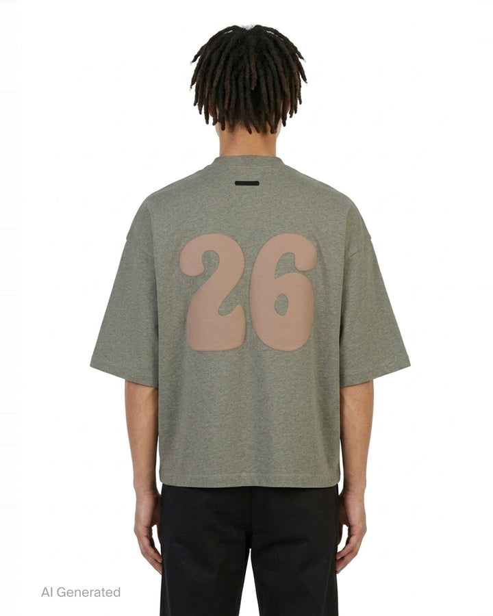 FGE Mock Neck Tee | Fear of God Essentials | Club21 - back