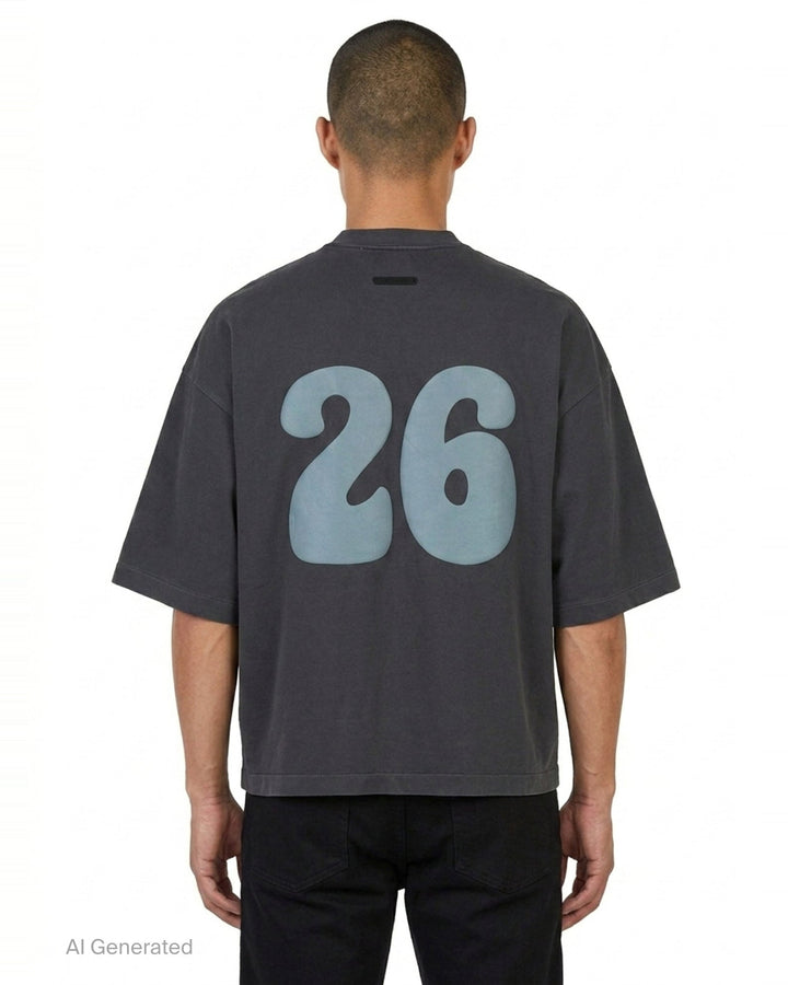 FGE Mock Neck Tee | Fear of God Essentials | Club21 - back
