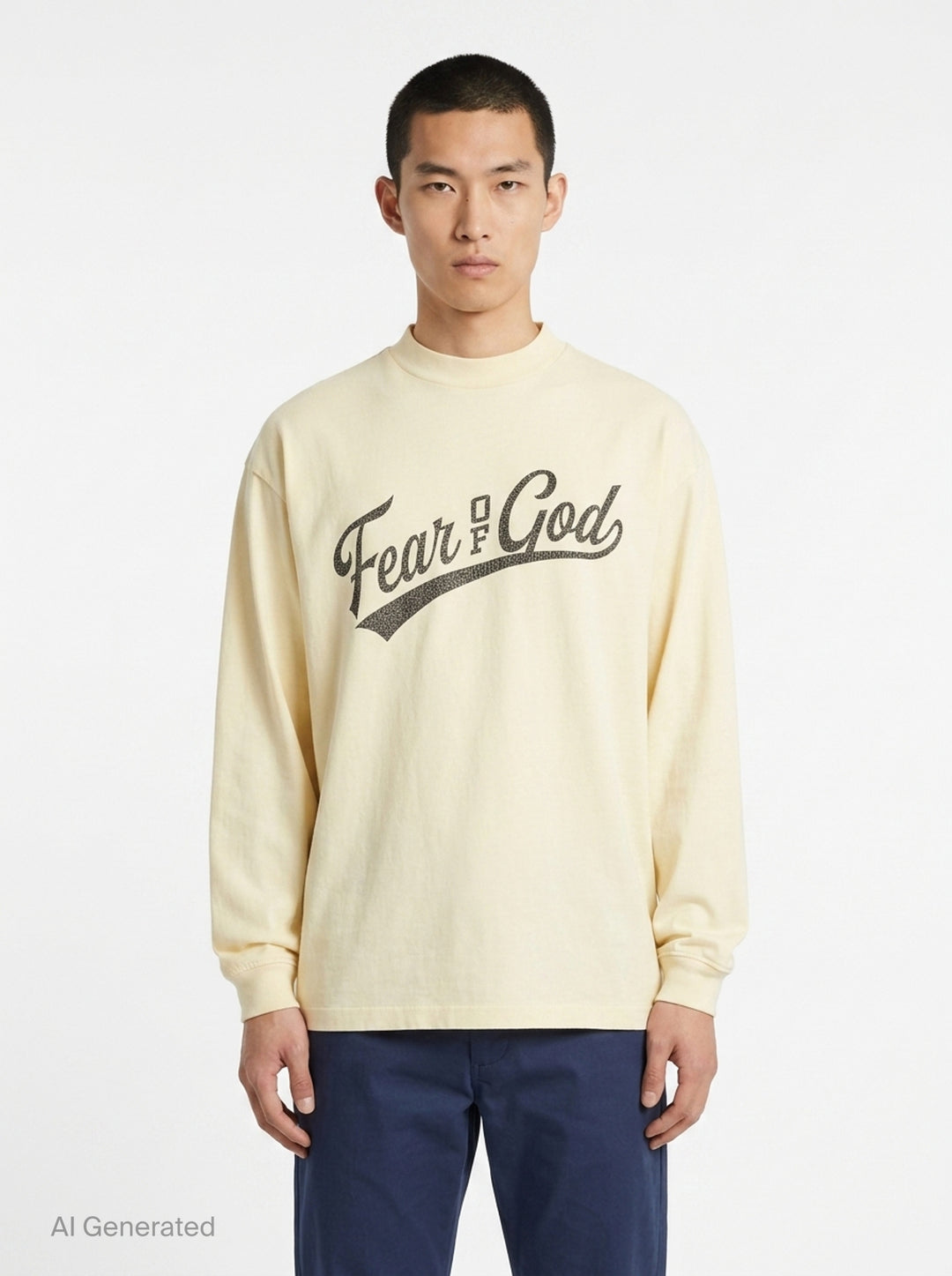 Long Sleeve Merch Tee | Fear of God | Club21 - front