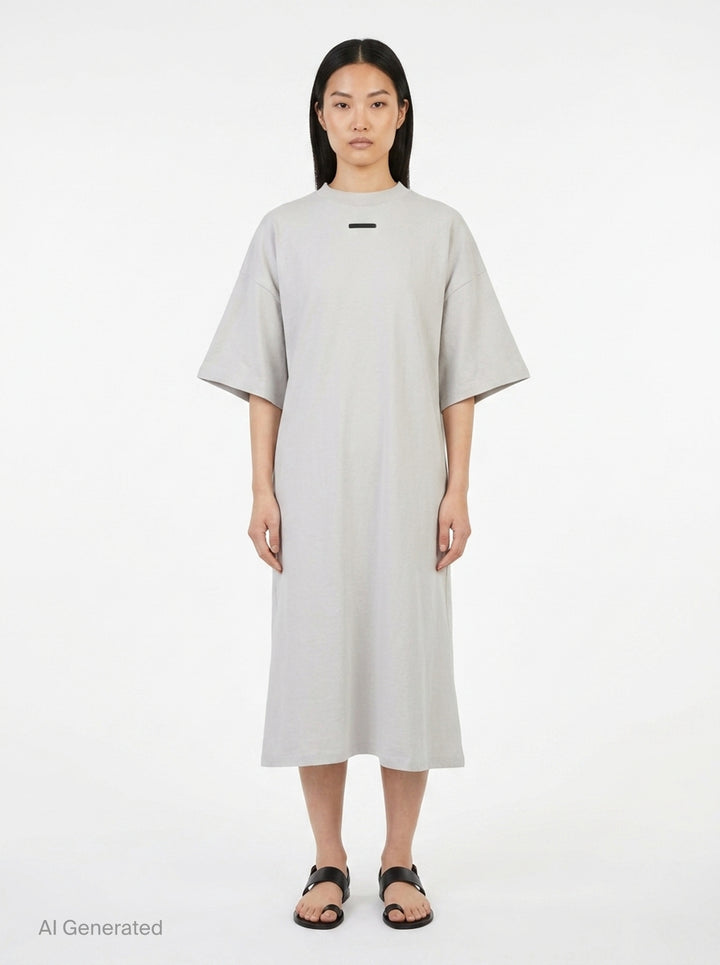 Long T-Shirt Dress | Fear of God Essentials | Club21 - front