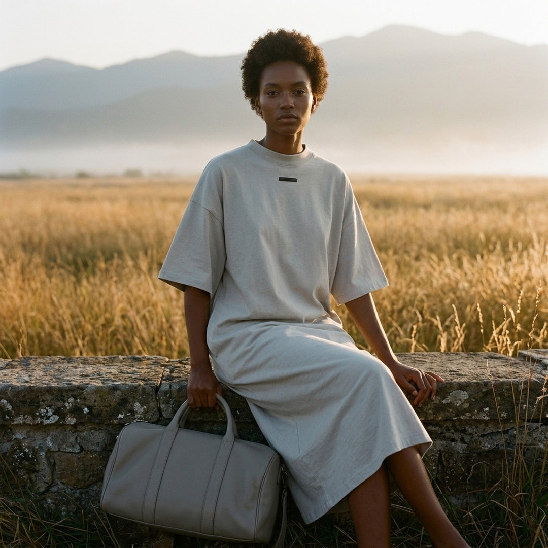 Long T-Shirt Dress | Fear of God Essentials | Club21 - lifestyle