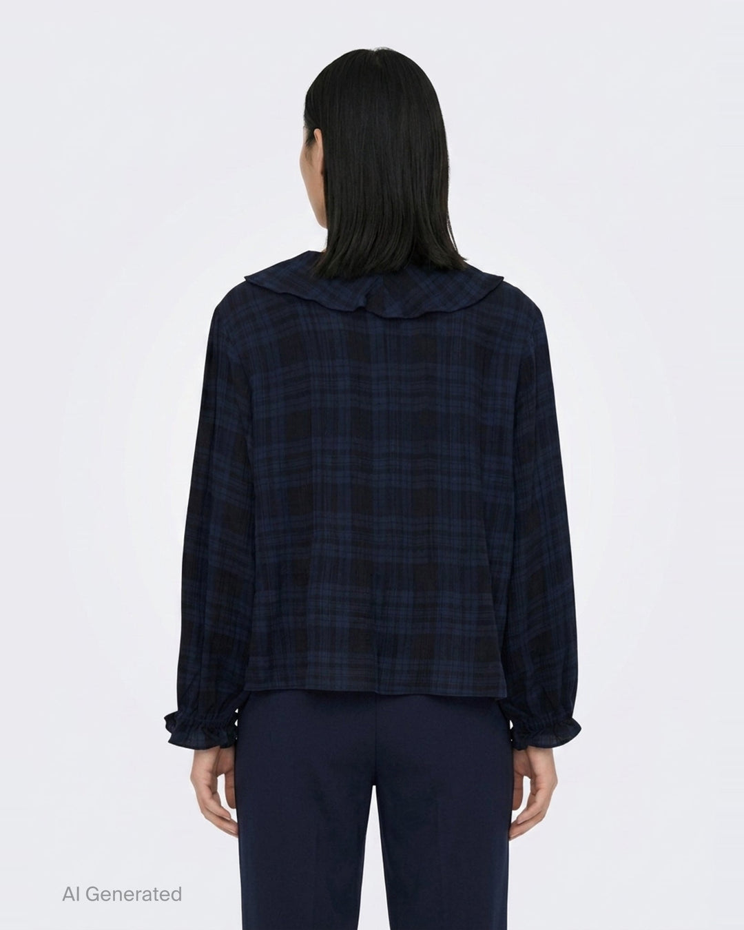 Vivi Frill Blouse | Fritur | Club21 - back