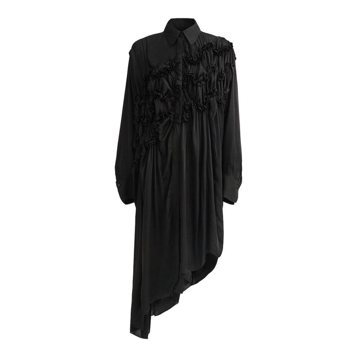 Ruffle Detail Long Shirt Dress | Hisu Park | Club21 - packshot