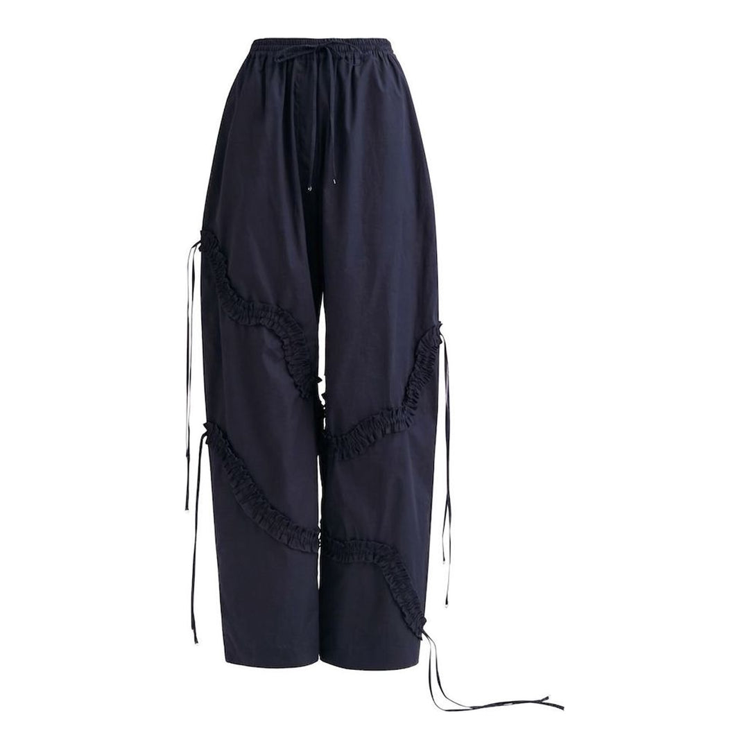 Ruffle Drawstring Trousers | Hisu Park | Club21 - packshot