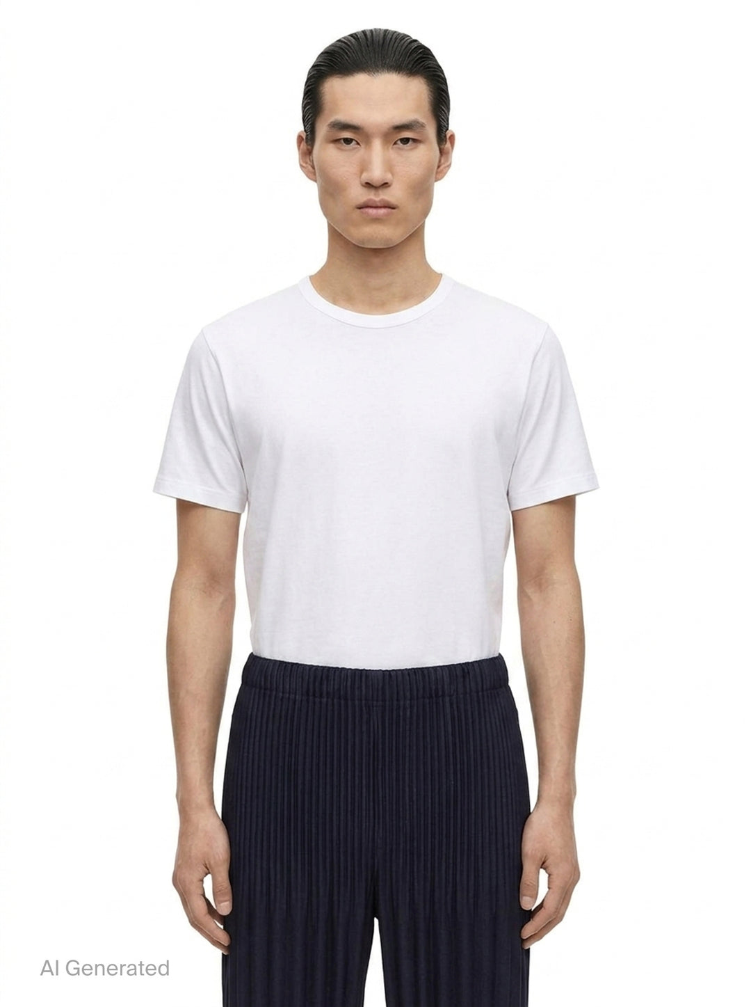 Basic Pleated Pants | Homme Plissé Issey Miyake | Club21 - front
