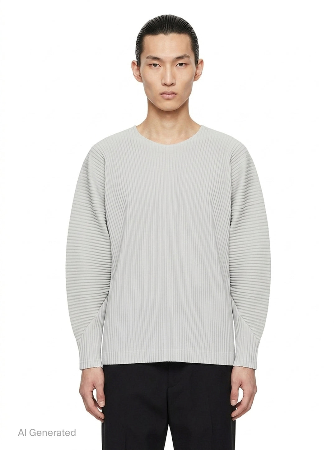 Basics Long Sleeve Tee | Homme Plissé Issey Miyake | Club21 - front