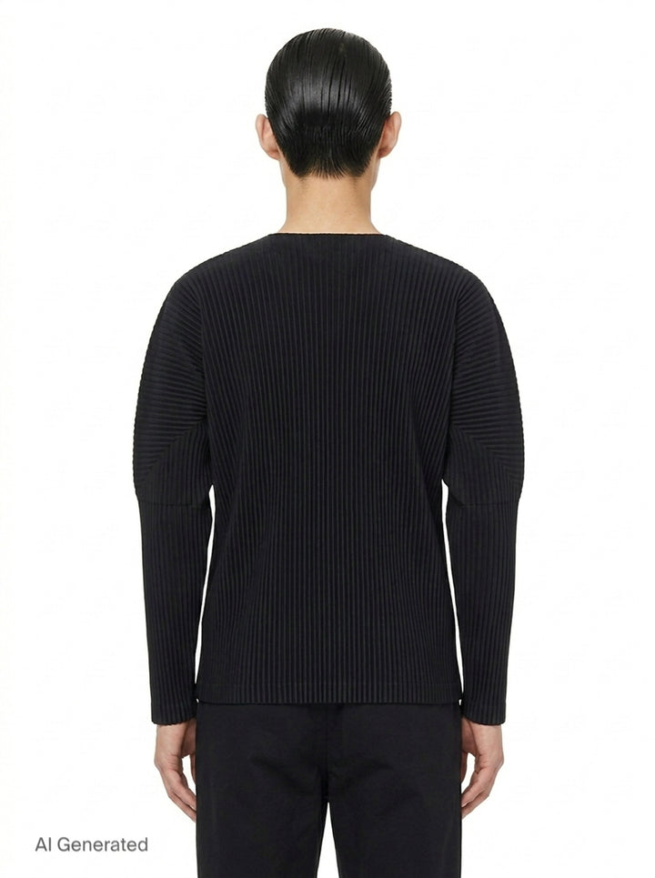 Basics Long Sleeve Tee | Homme Plissé Issey Miyake | Club21 - back