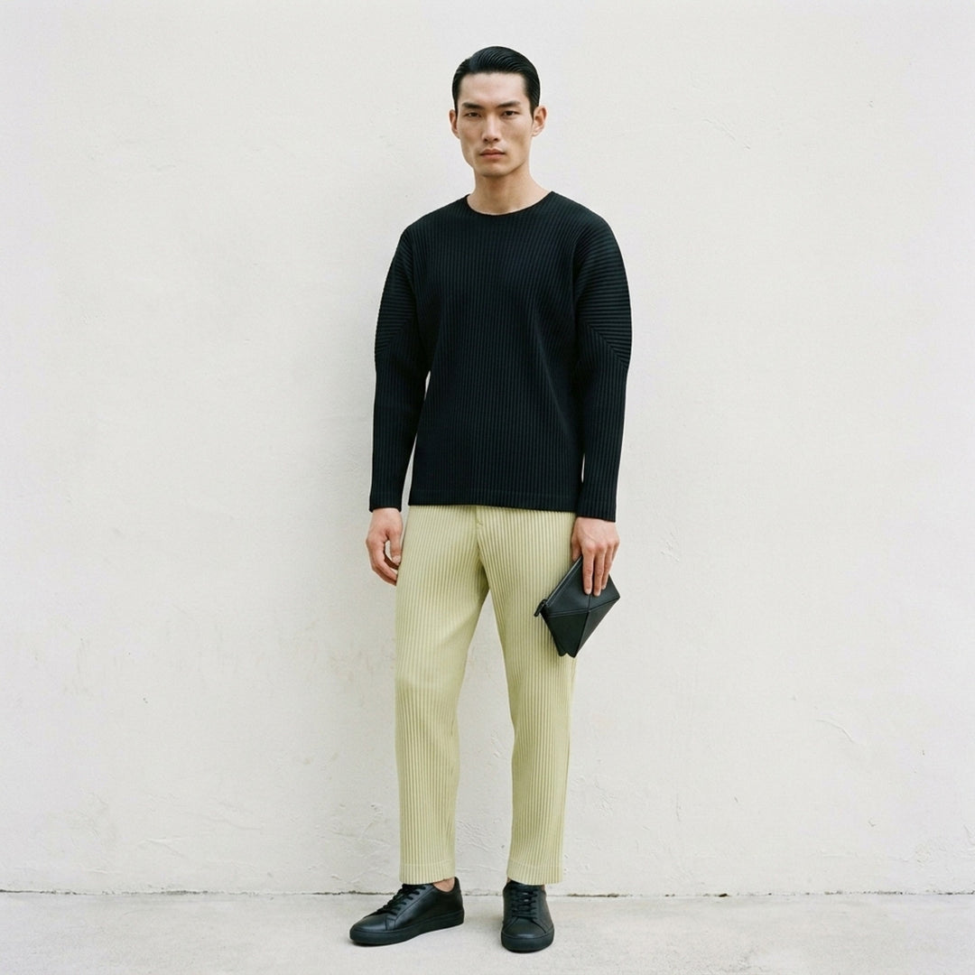 Basics Long Sleeve Tee | Homme Plissé Issey Miyake | Club21 - lifestyle