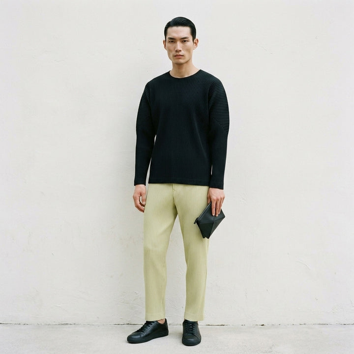 Basics Long Sleeve Tee | Homme Plissé Issey Miyake | Club21 - lifestyle