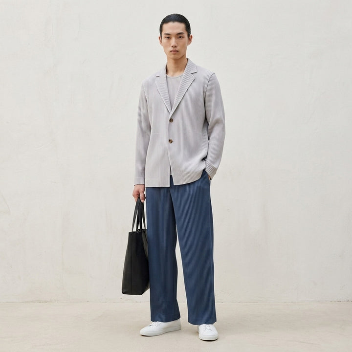 Basics Pleated Blazer Jacket | Homme Plissé Issey Miyake | Club21 - lifestyle