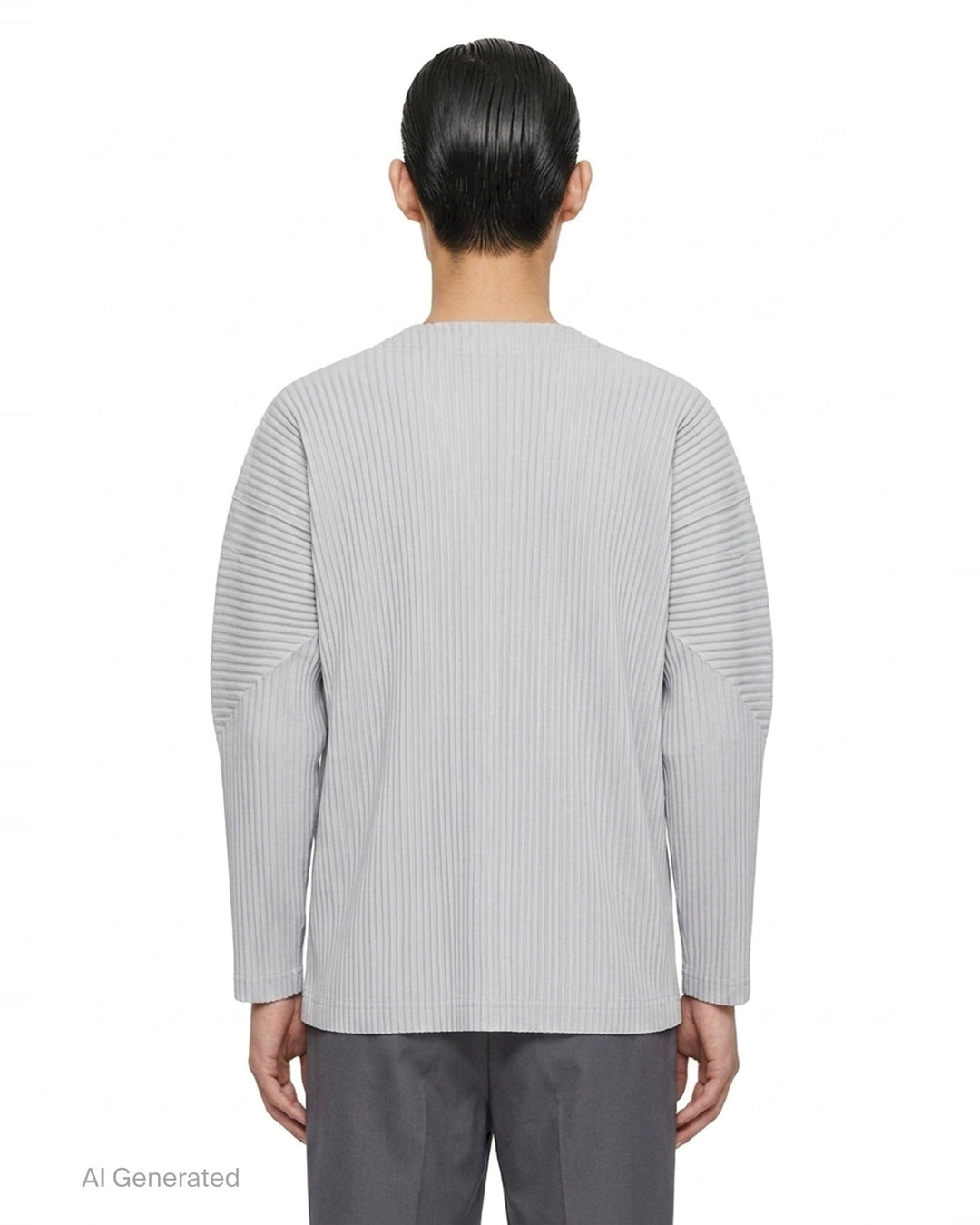 Basics Pleated Cardigan | Homme Plissé Issey Miyake | Club21 - back