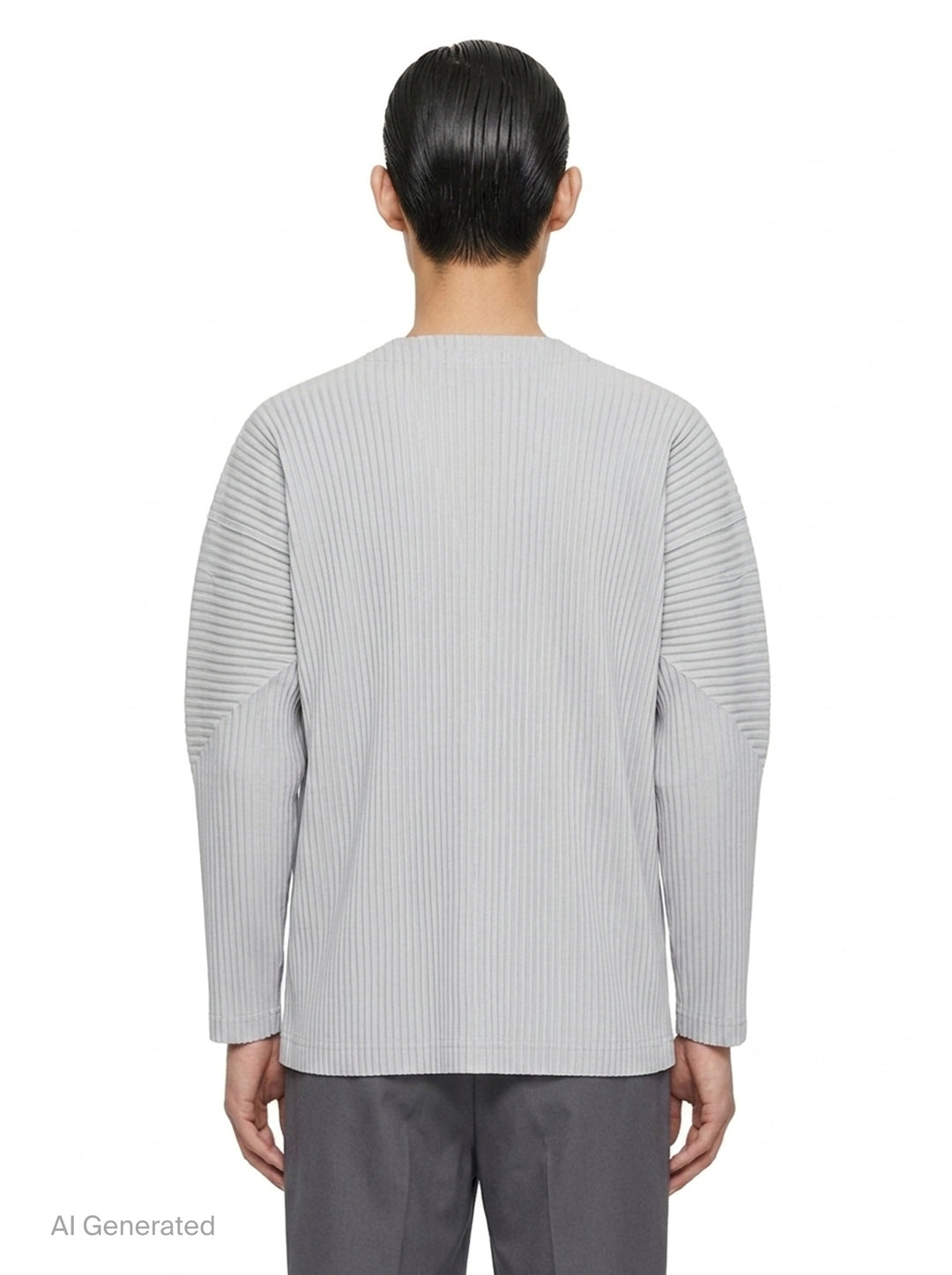 Basics Pleated Cardigan | Homme Plissé Issey Miyake | Club21 - back