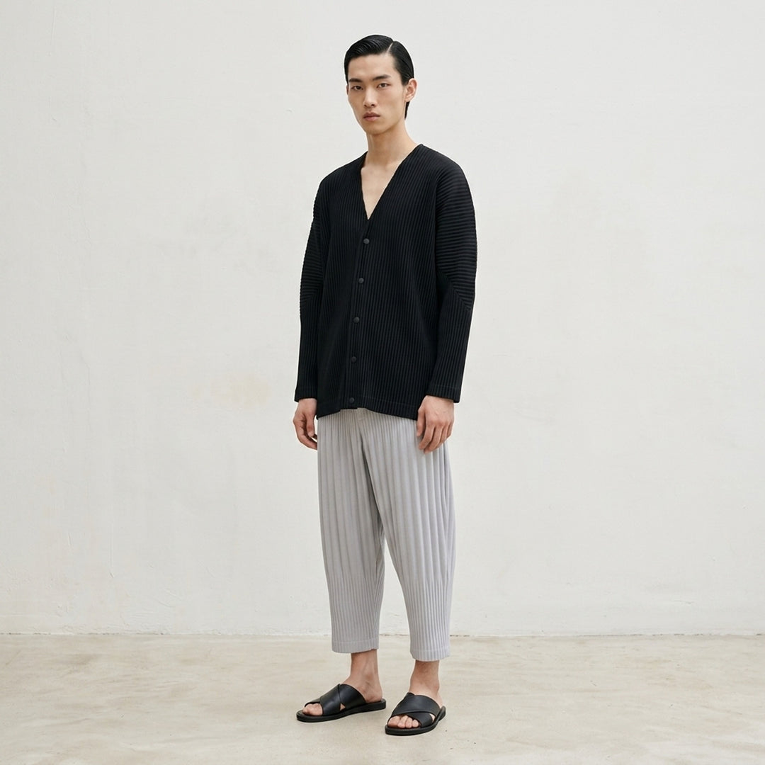 Basics Pleated Cardigan | Homme Plissé Issey Miyake | Club21 - lifestyle