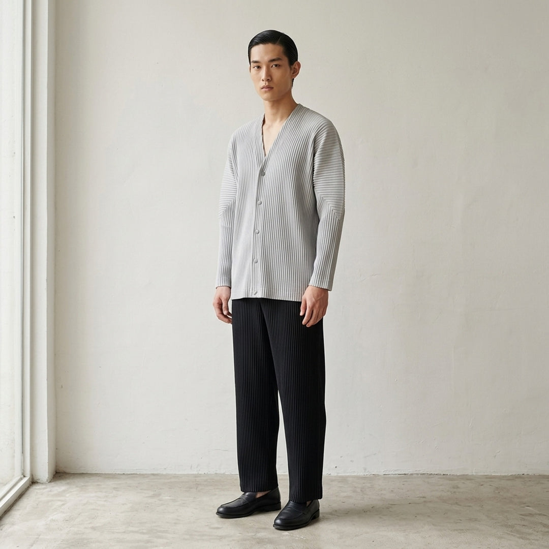 Basics Pleated Cardigan | Homme Plissé Issey Miyake | Club21 - lifestyle