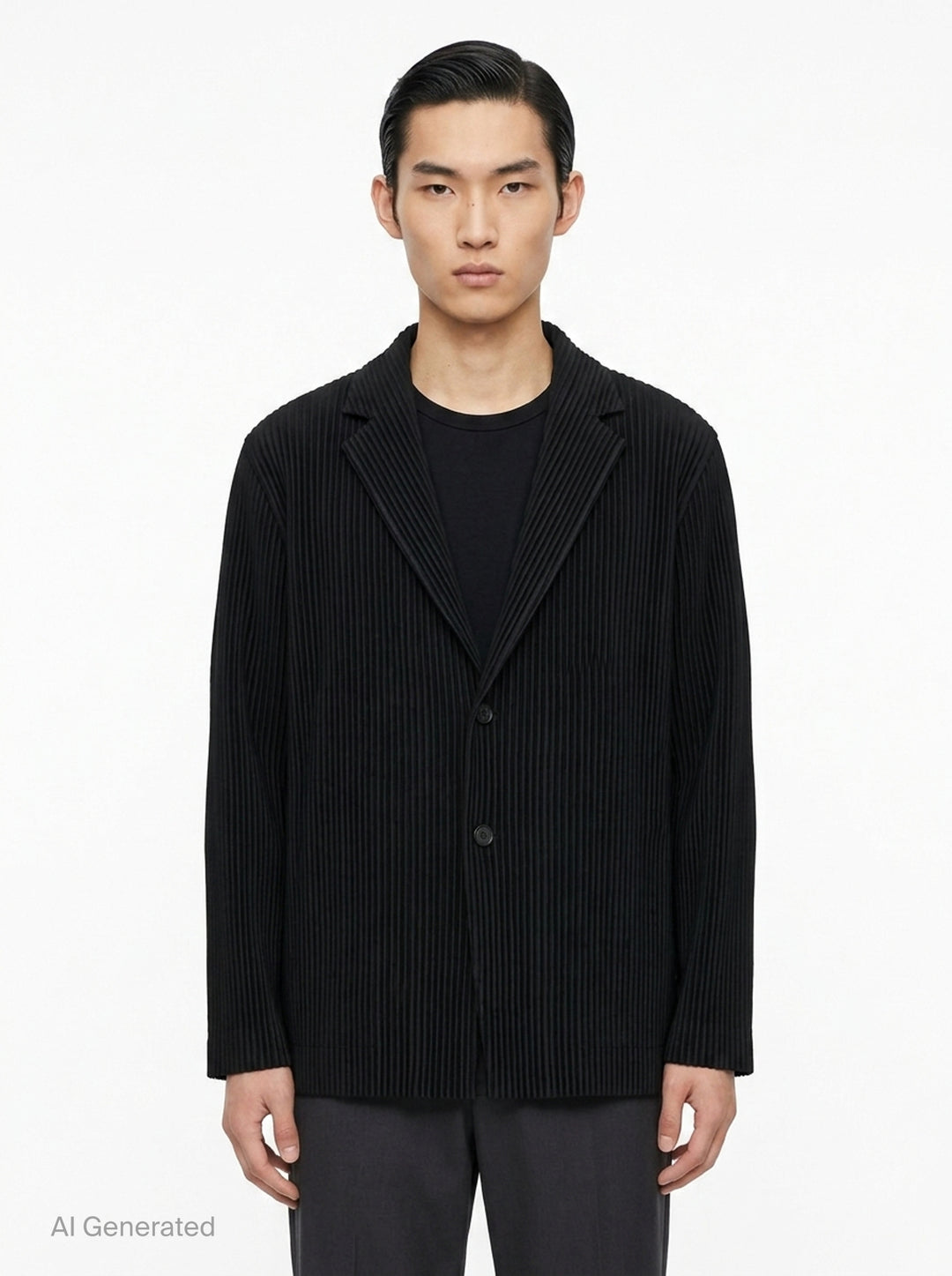 Basics Pleated Jacket | Homme Plissé Issey Miyake | Club21 - front
