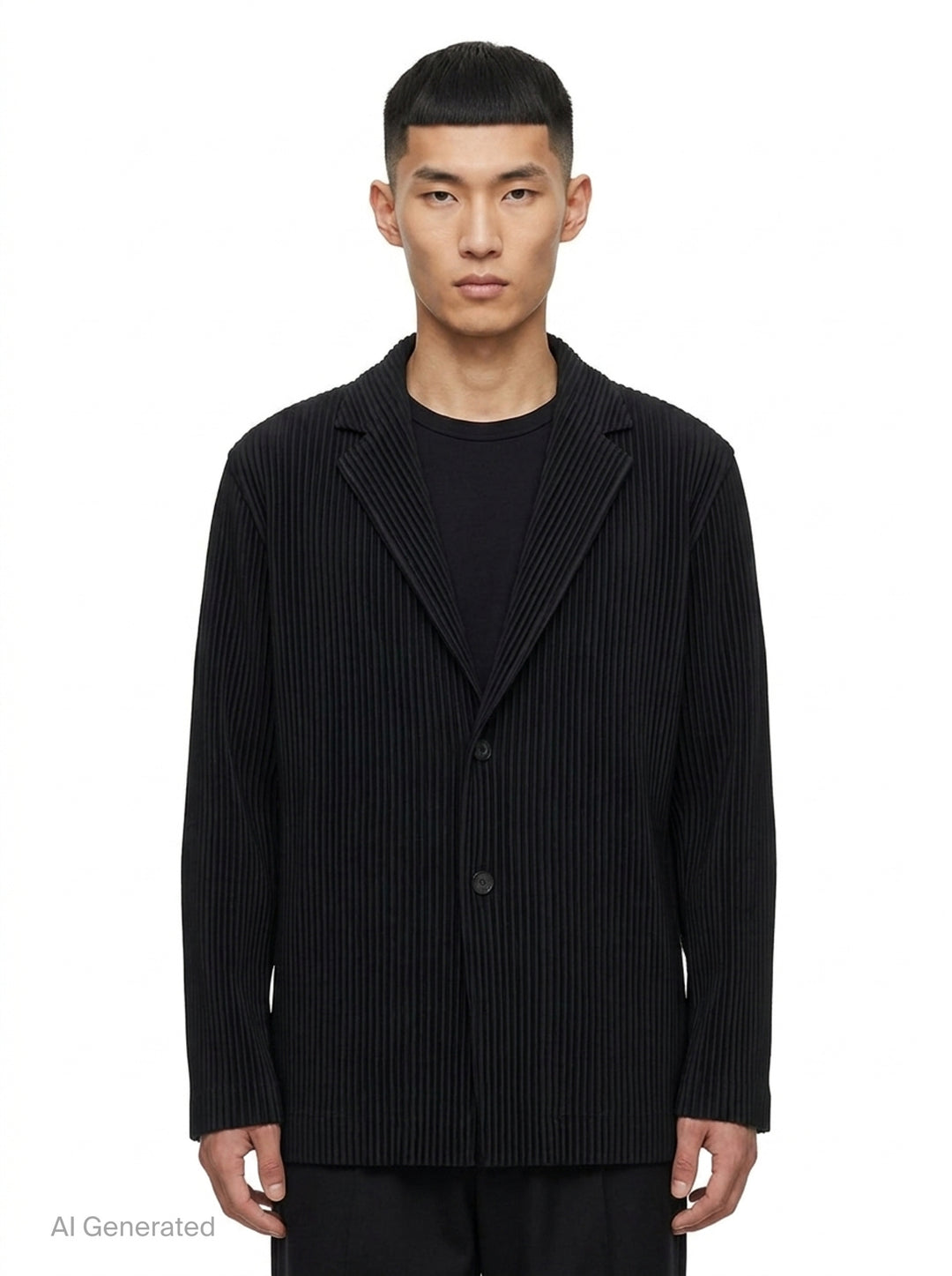 Basics Pleated Jacket | Homme Plissé Issey Miyake | Club21 - front